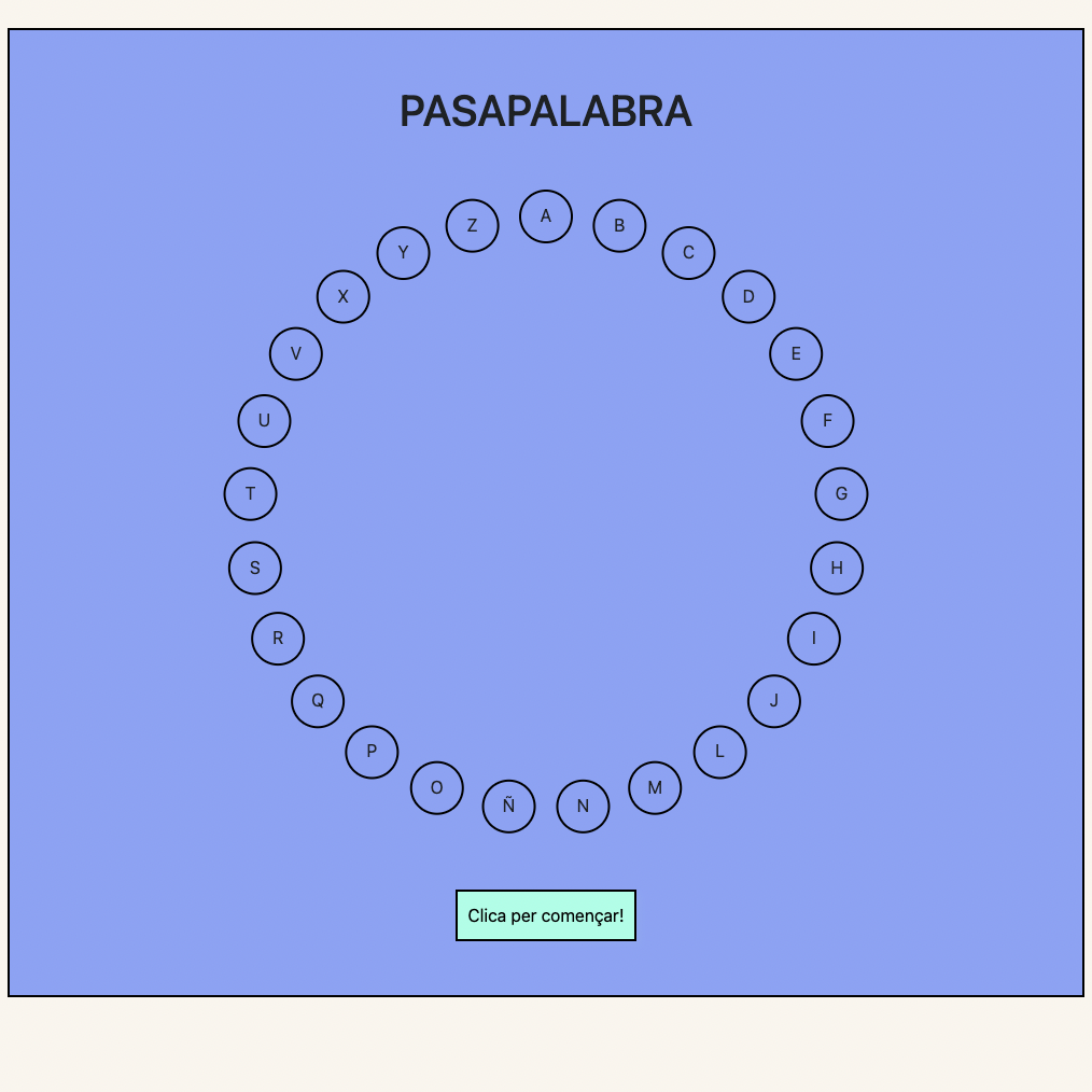 Pasapalabra Game